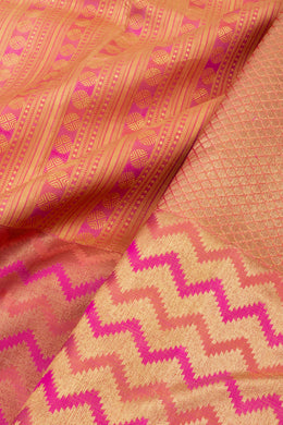 Pink Nakashi Kanjivaram Pure Silk Saree 10075522