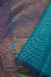 Old Lavender Purple Handloom Maheswari Silk Cotton Saree 10062628