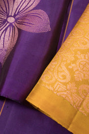 Berry Purple Handloom Kanjivaram Soft Silk Saree 10063249