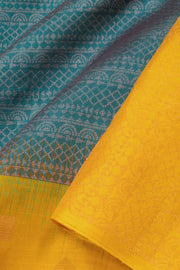 Green Handloom Kanjivaram Soft Silk Saree 10063266