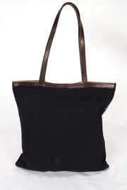 White Kantha Embroidery Hand Bag 10063537