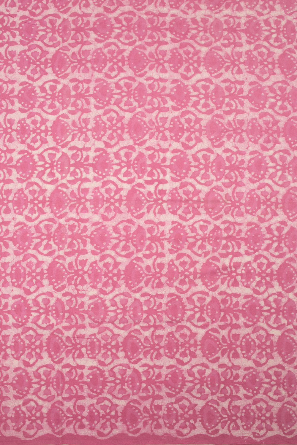 Pink Dabu Printed Cotton Salwar Suit Material - Avishya