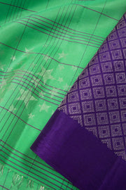 Green Handloom Kanjivaram Soft Silk Saree 10063777