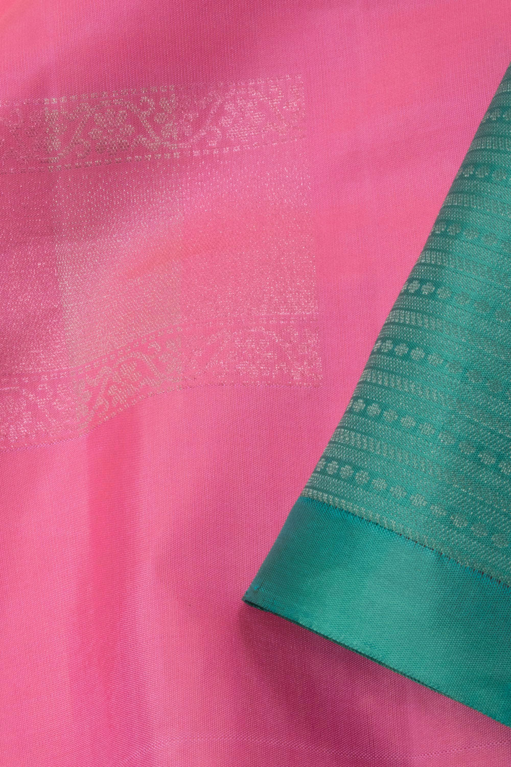 Pink Handloom Kanjivaram Soft Silk Saree 10063780