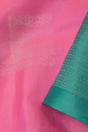 Pink Handloom Kanjivaram Soft Silk Saree 10063780