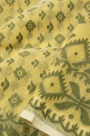 Cream Handloom Jamdani Style Jamdani Cotton Saree 10064022