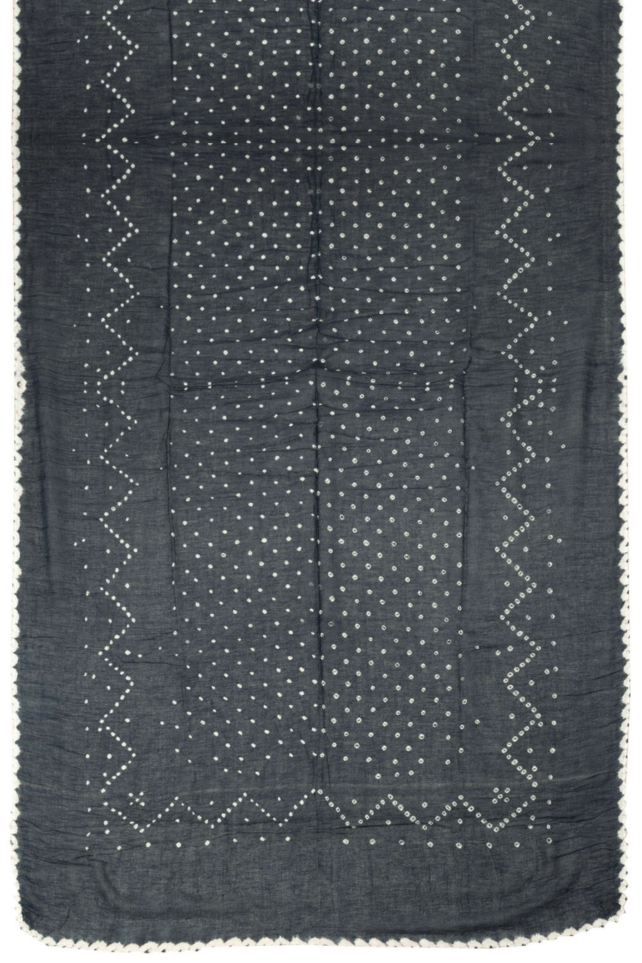 Black Bandhani Salwar Suit Material - Avishya