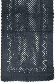 Navy Blue Bandhani Salwar Suit Material - Avishya