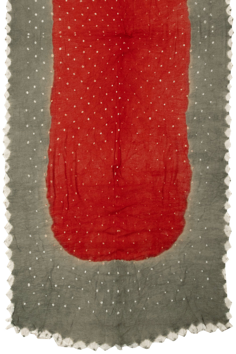 Red Bandhani Salwar Suit Material - Avishya