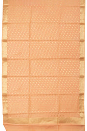 Orange Banarasi Silk Salwar Suit Material 10064564