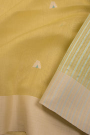 Yellow Handloom Chanderi Saree 10064672