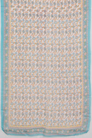 Hand Block Printed Cotton 3-Piece Salwar Suit Material - Avishya