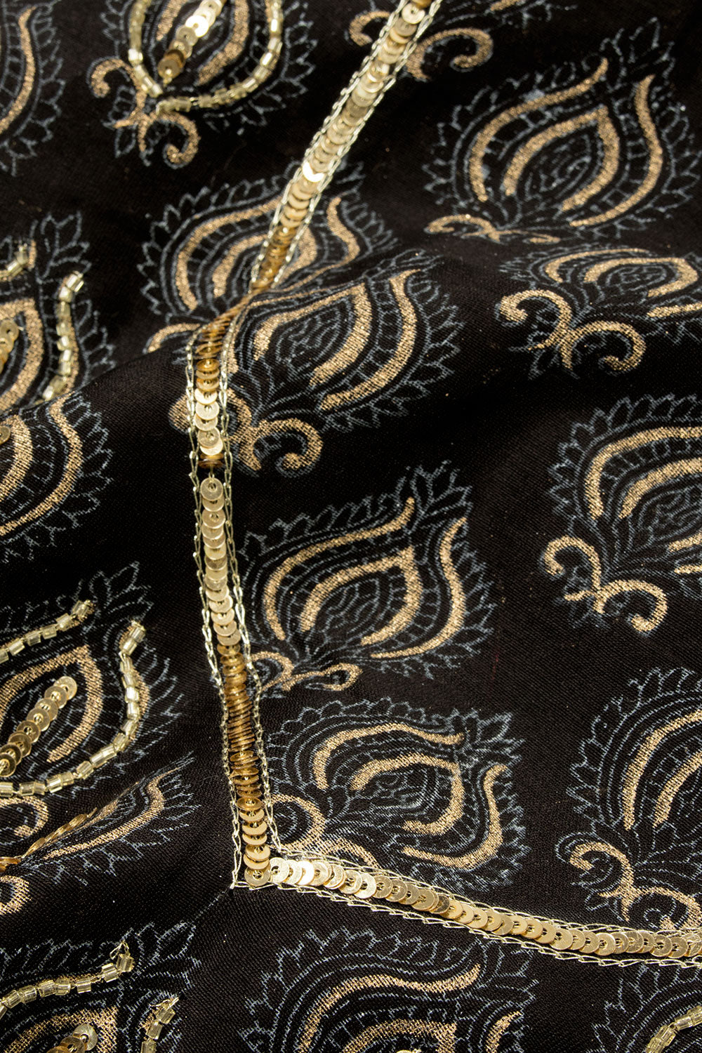 Embroidered 3-Piece Silk Cotton Salwar Suit Material - Avishya