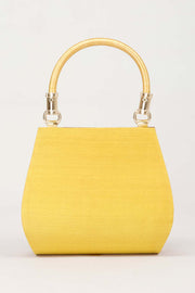 Yellow Handcrafted Paithani Potli Bag - Avishya