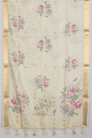 Pista Green 3-piece Banarasi Silk Salwar Suit Material - Avishya