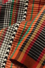 Black Handloom Bhujodi Cotton Saree - Avishya