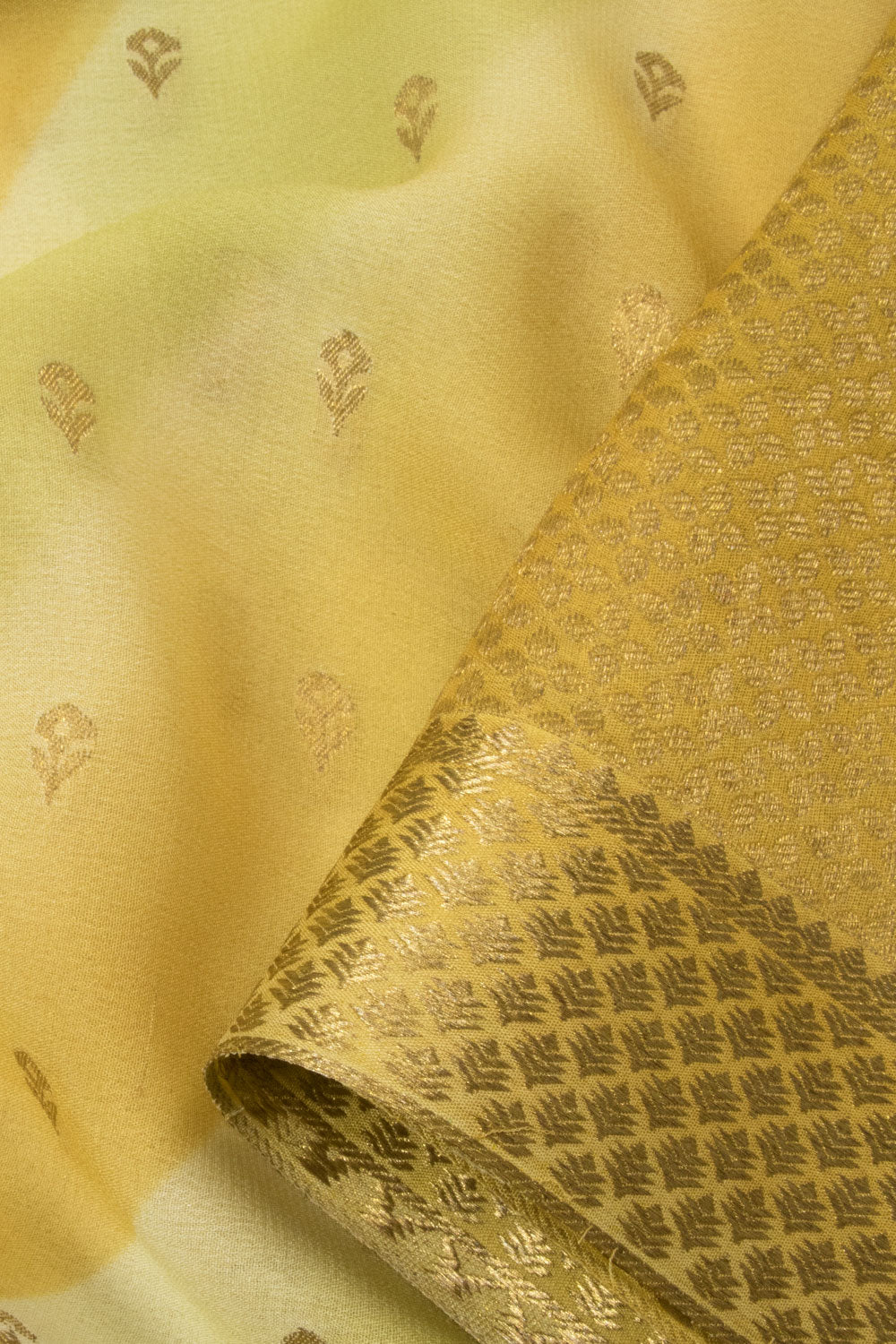 Sandal Mysore Crepe Silk Saree - Avishya