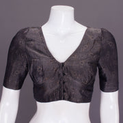 Dark Grey Georgette Blouse - Avishya