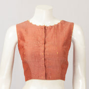 Brown Banarasi Georgette Blouse - Avishya