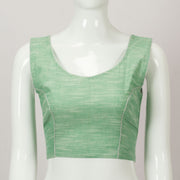 Green Cotton Blouse - Avishya