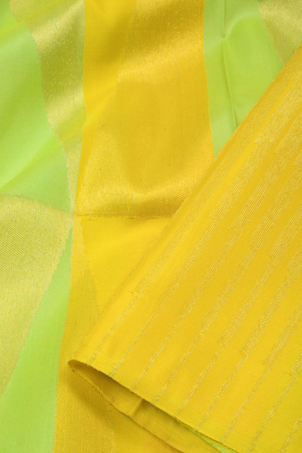 Yellow Bridal Handloom Kanjivaram Silk Saree - Avishya