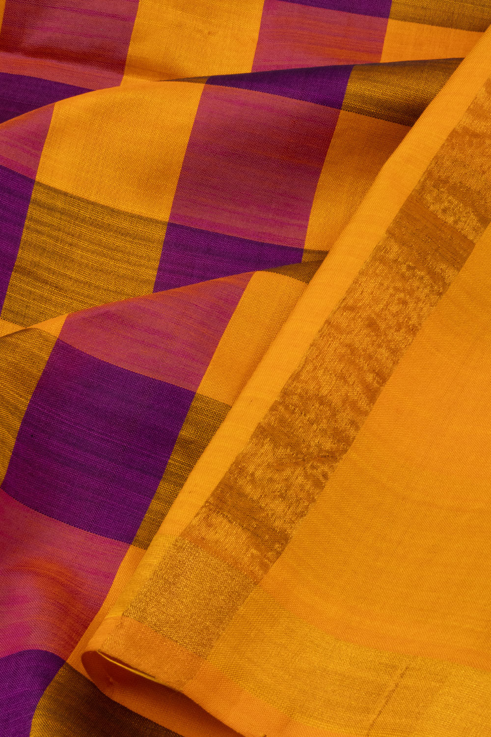 Palum Pazhamum Handloom Kanchi Silk Cotton Saree -Avishya