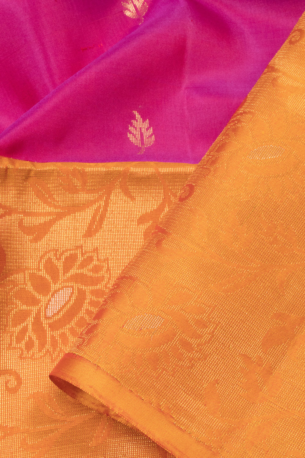 Pink Handloom Kanjivaram Soft Silk Saree  - Avishya