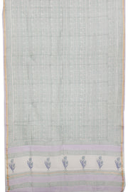 Beige Vanaspathi Printed Silk Cotton 3-Piece Salwar Suit Material  - Avishya