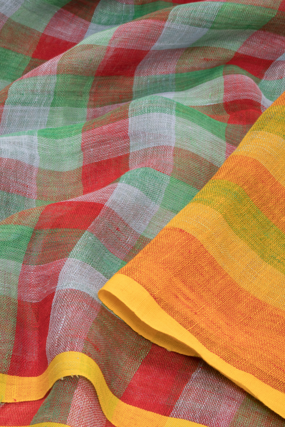 Multicolor Bengal Cotton Saree - Avishya