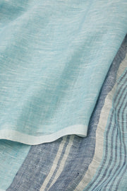 Blue  Bengal Cotton Saree - Avishya