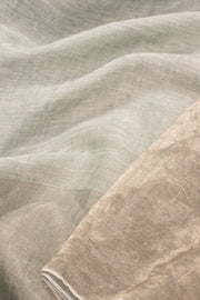 Grey Bengal Cotton Saree - Avishya