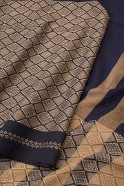 Blue Bengal Cotton Saree