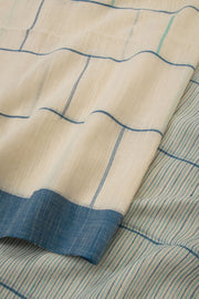 Off White Bengal Cotton Saree - Avishya