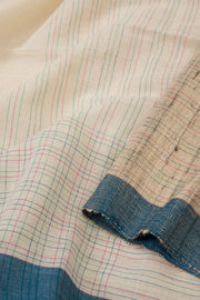 Beige Bengal Cotton Saree - Avishya