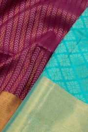 Shiraz Purple Kanjivaram Soft Silk Saree - Avishya