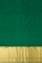 Orange Kanjivaram Pattu Pavadai Material -Avishya