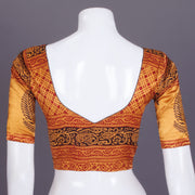 Yellow Bagh Printed Modal Silk Blouse - Avishya