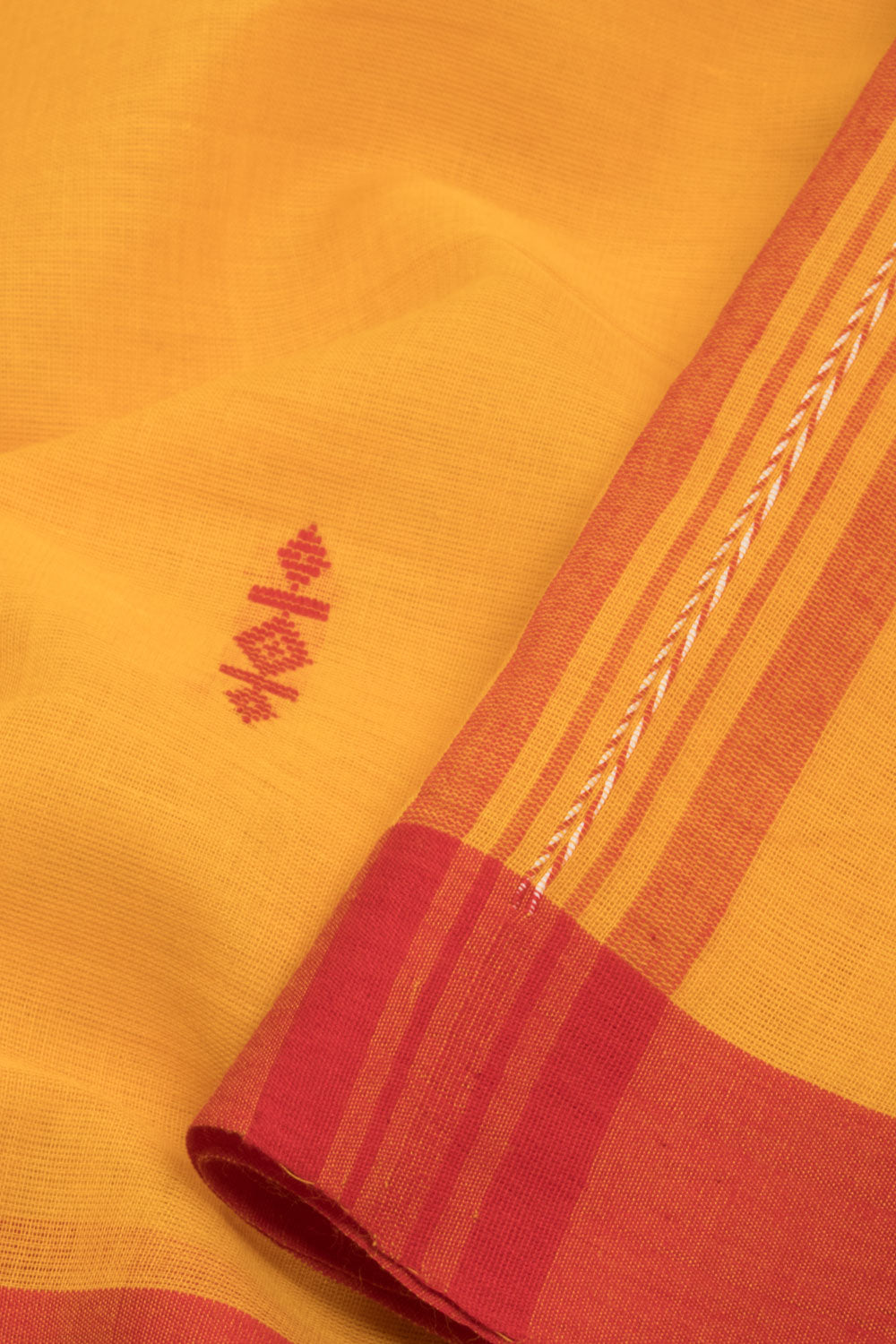 Yellow Begumpuri Cotton Sarees 10068448 - Avishya