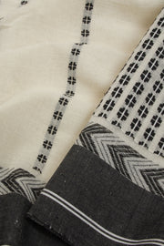 White Begumpuri Cotton Sarees 10068455 - Avishya