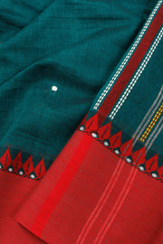 Green Begumpuri Cotton Sarees 100686460 - Avishya