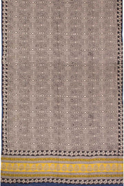 Yellow 3-Piece Mulmul Cotton Salwar Suit Material 10068601