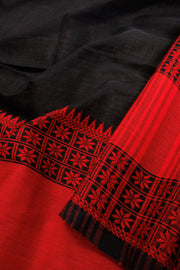 Black Begumpuri Cotton Sarees 10068634 - Avishya