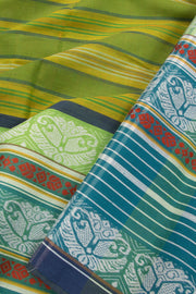 Green Begumpuri Cotton Sarees 10068635 - Avishya