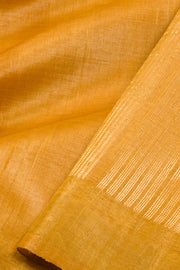 Yellow Chhattisgarh Tussar Silk Saree 10068828 - Avishya