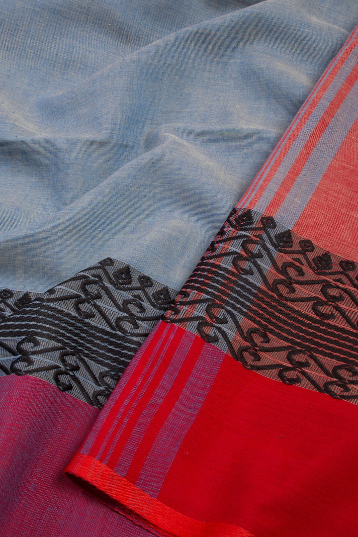 Multicolor - Phulia Bengal Handloom Pure Cotton Stole