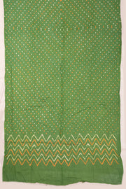 Plum violet Bandhani Cotton 3-Piece Salwar Suit Material-Avishya