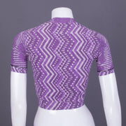 Violet Dabu Printed Cotton Blouse 10069788 - Avishya