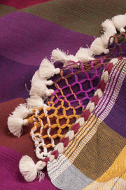 Multicolour Handloom Bhujodi Cotton Saree 10069851 - Avishya