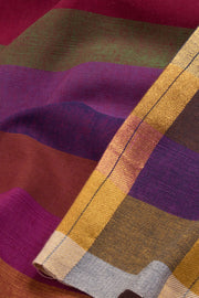 Multicolour Handloom Bhujodi Cotton Saree 10069851 - Avishya