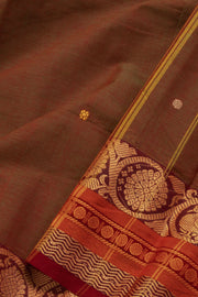 Dual Shot Handloom Chettinad Cotton Saree 10070018 - Avishya